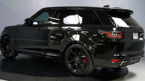 Santorini Black Metallic 2021 Land Rover Range Rover Sport SVR