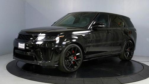 Santorini Black Metallic 2021 Land Rover Range Rover Sport SVR