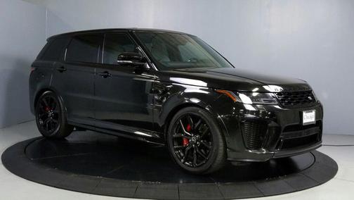Santorini Black Metallic 2021 Land Rover Range Rover Sport SVR