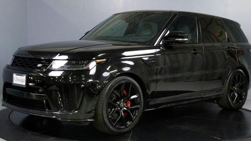 Santorini Black Metallic 2021 Land Rover Range Rover Sport SVR