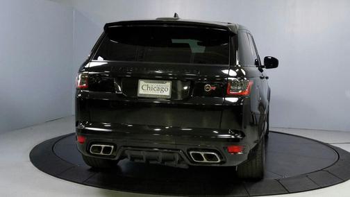 Santorini Black Metallic 2021 Land Rover Range Rover Sport SVR