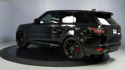 Santorini Black Metallic 2021 Land Rover Range Rover Sport SVR