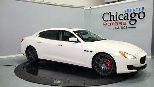 White 2014 Maserati Quattroporte GTS