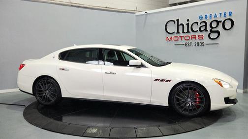 White 2014 Maserati Quattroporte GTS