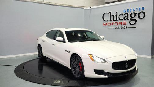 White 2014 Maserati Quattroporte GTS