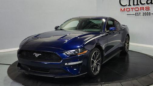 Kona Blue 2019 Ford Mustang EcoBoost Premium