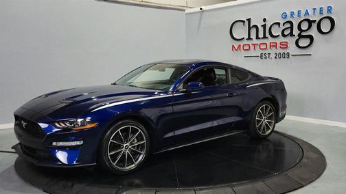 Kona Blue 2019 Ford Mustang EcoBoost Premium