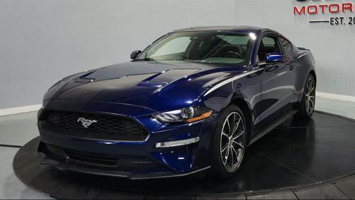 Kona Blue 2019 Ford Mustang EcoBoost Premium