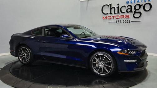 Kona Blue 2019 Ford Mustang EcoBoost Premium
