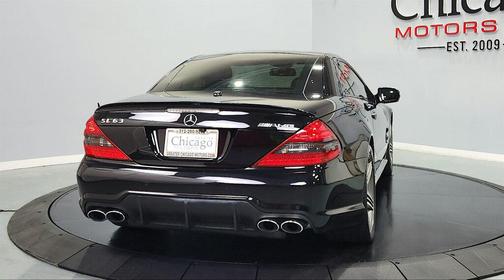 Black 2009 Mercedes-Benz SL-Class SL 63 AMG