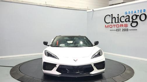 White Pearl Metallic Tricoat 2023 Chevrolet Corvette Stingray w/3LT