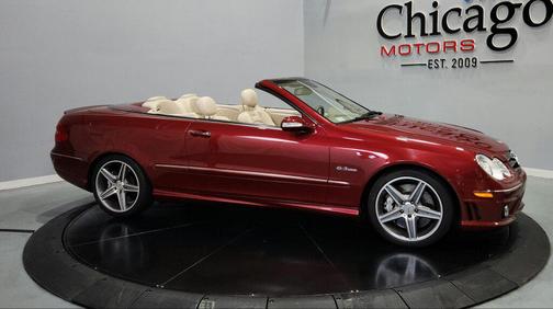 Storm Red Metallic 2007 Mercedes-Benz CLK-Class CLK 63 AMG