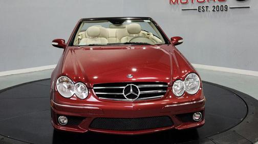 Storm Red Metallic 2007 Mercedes-Benz CLK-Class CLK 63 AMG