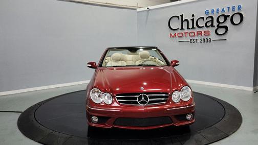 Storm Red Metallic 2007 Mercedes-Benz CLK-Class CLK 63 AMG