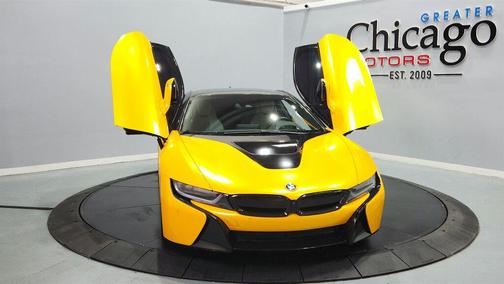 Wrapped Yellow 2014 BMW i8 Base