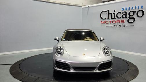 GT Silver Metallic 2017 Porsche 911 Carrera