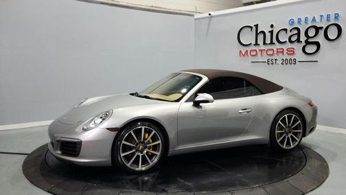 GT Silver Metallic 2017 Porsche 911 Carrera