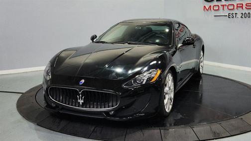 Black 2013 Maserati GranTurismo Sport