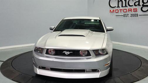 Brilliant Silver Clearcoat Metallic 2010 Ford Mustang GT Premium