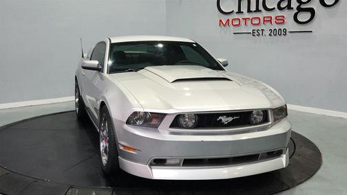 Brilliant Silver Clearcoat Metallic 2010 Ford Mustang GT Premium