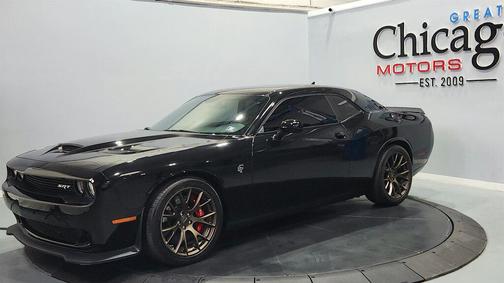 Pitch Black Clearcoat 2016 Dodge Challenger SRT Hellcat