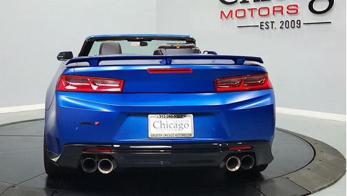 Hyper Blue Metallic 2018 Chevrolet Camaro ZL1