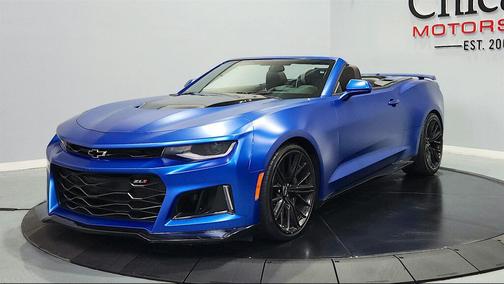 Hyper Blue Metallic 2018 Chevrolet Camaro ZL1