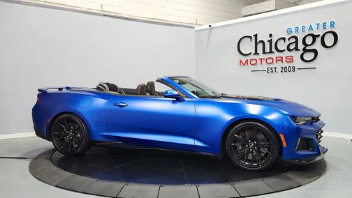 Hyper Blue Metallic 2018 Chevrolet Camaro ZL1