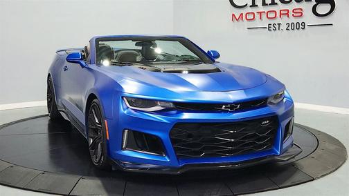 Hyper Blue Metallic 2018 Chevrolet Camaro ZL1