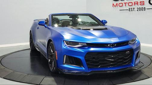 Hyper Blue Metallic 2018 Chevrolet Camaro ZL1