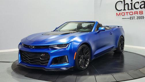 Hyper Blue Metallic 2018 Chevrolet Camaro ZL1