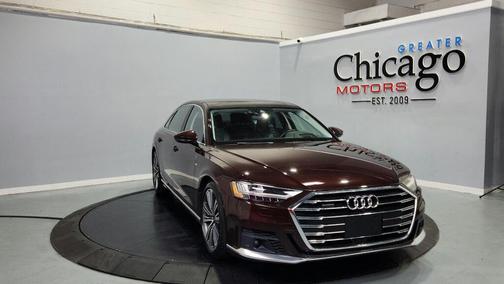 Seville Red Metallic 2021 Audi A8 L 60