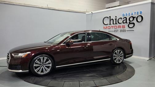 Seville Red Metallic 2021 Audi A8 L 60