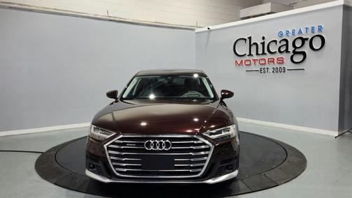 Seville Red Metallic 2021 Audi A8 L 60