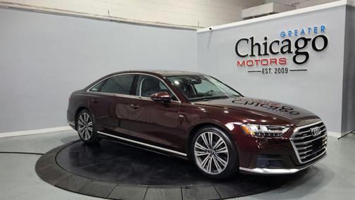 Seville Red Metallic 2021 Audi A8 L 60