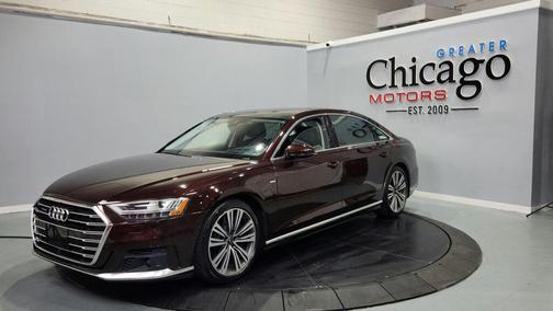 Seville Red Metallic 2021 Audi A8 L 60