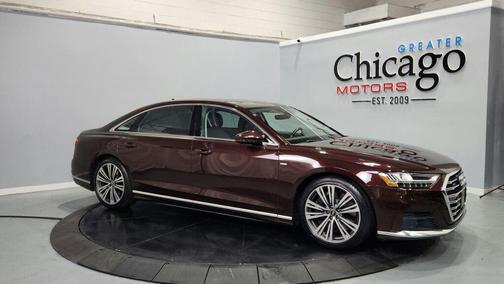 Seville Red Metallic 2021 Audi A8 L 60