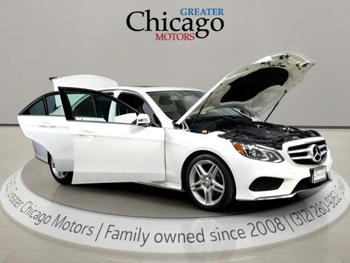 Diamond White Metallic 2014 Mercedes-Benz E-Class E 350 4MATIC Sport