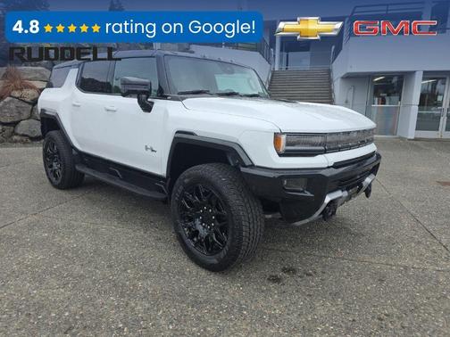 Interstellar White 2026 GMC HUMMER EV SUV 2X