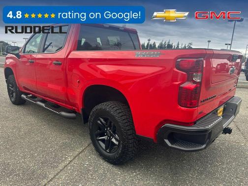 Red Hot 2026 Chevrolet Silverado 1500 Custom Trail Boss