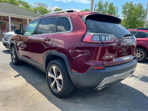 Velvet Red Pearlcoat 2019 Jeep Cherokee Limited