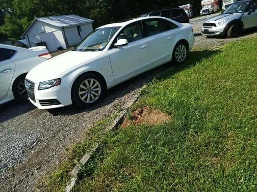 White 2011 Audi A4 Premium Plus