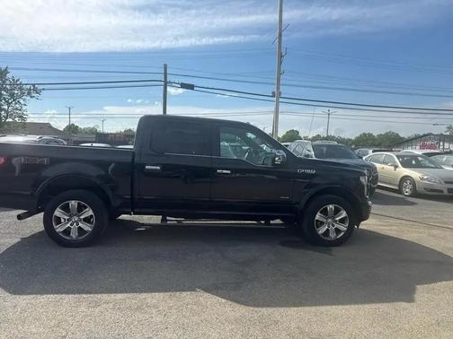 Black 2016 Ford F-150 Platinum