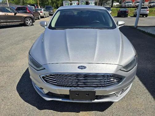 Silver 2017 Ford Fusion SE