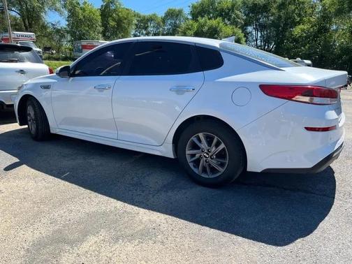 White 2020 Kia Optima LX
