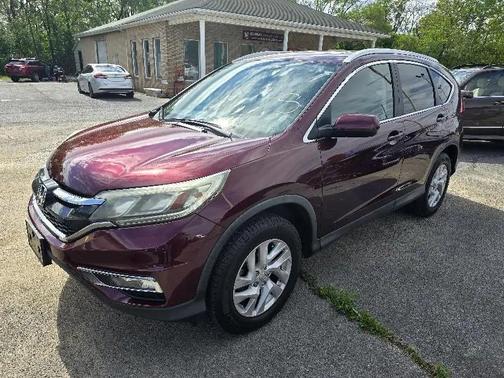 Burgundy 2015 Honda CR-V EX-L
