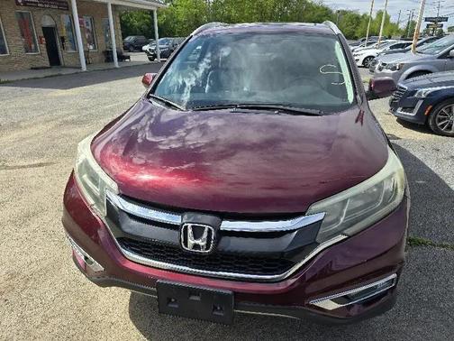 Burgundy 2015 Honda CR-V EX-L