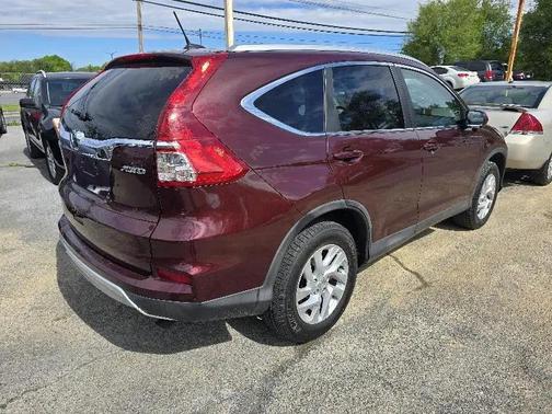 Burgundy 2015 Honda CR-V EX-L