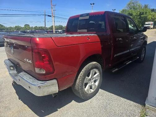 Red 2009 Dodge Ram 1500 SLT