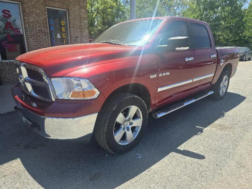 Red 2009 Dodge Ram 1500 SLT